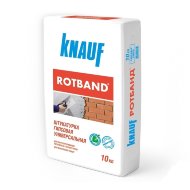 Штукатурка Кнауф Ротбанд гипсовая универсальная (Knauf Rotband), 10кг