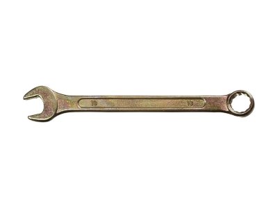 Ключ комбинированный гаечный DEXX, желтый цинк, 13мм