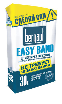 Штукатурка гипсовая Бергауф Изи Банд (Bergauf Easy Band), 30кг