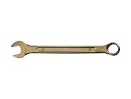 Ключ комбинированный гаечный DEXX, желтый цинк, 17мм